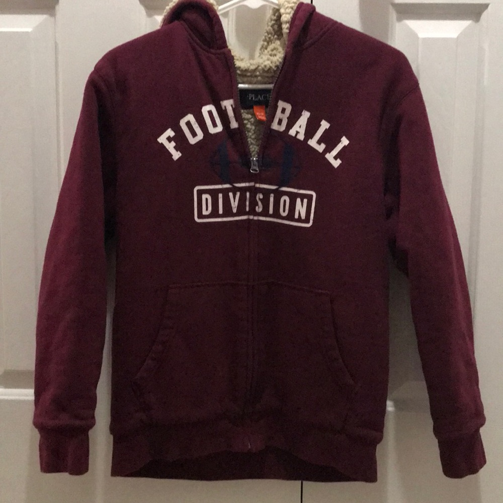 Boys fleece lined hoodie!!!